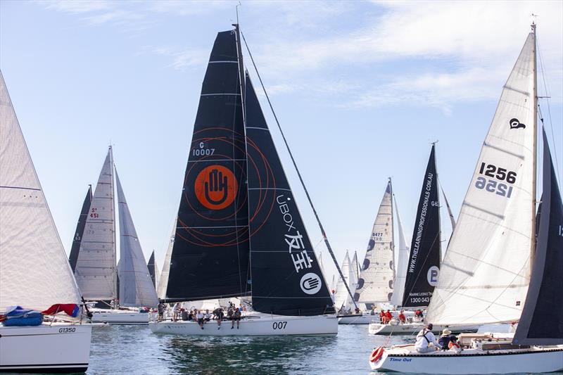 Paul Buchholz' Extasea - Melbourne to Geelong Passage Race - photo © Steb Fisher