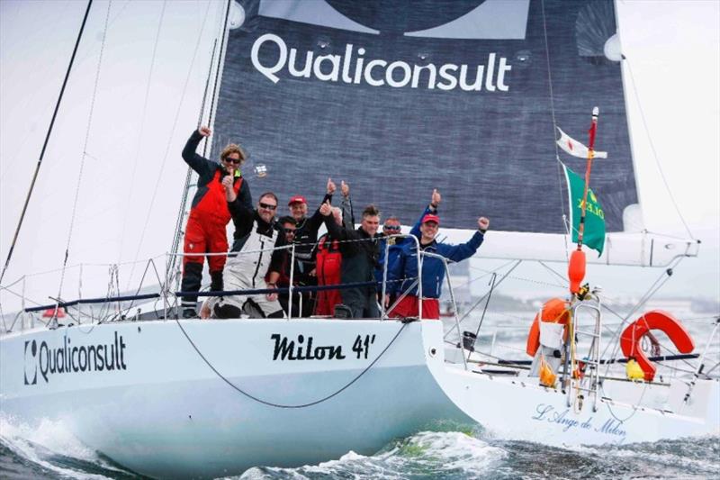 Jacques Pelletier's Milon 41 L'Ange De Milon topped IRC One in the 2019 Rolex Fastnet Race photo copyright Paul Wyeth / RORC taken at Royal Ocean Racing Club and featuring the IRC class