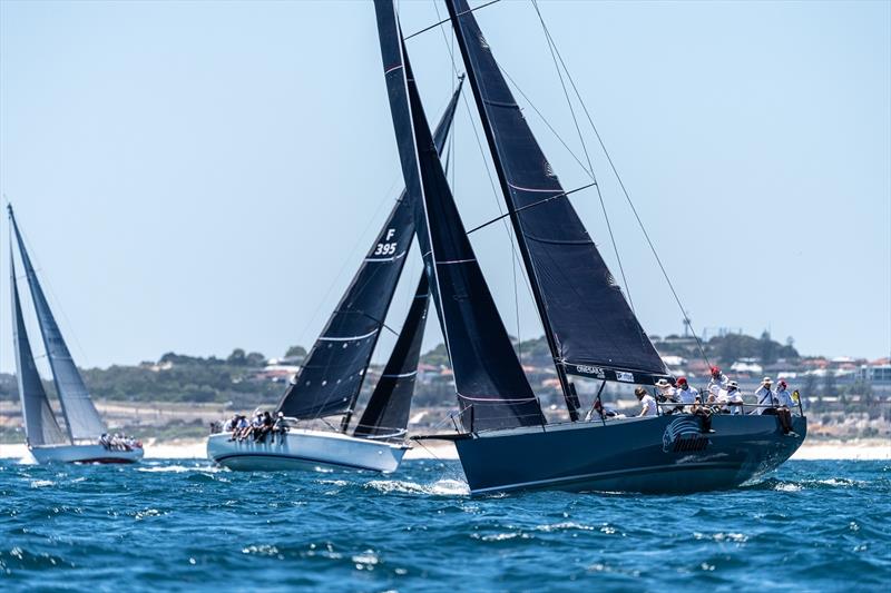 Start off the beaches in North Fremantle - Bunbury and Return Ocean Race photo copyright Drew Malcolm taken at Royal Freshwater Bay Yacht Club and featuring the IRC class