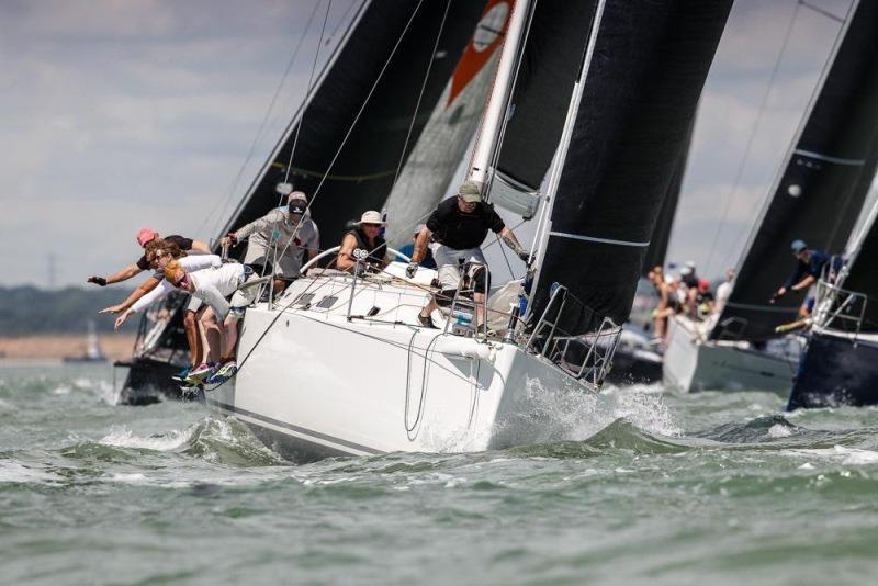 RORC racing returns. 2021 RORC Spring Series in the Solent - photo © Paul Wyeth / pwpictures.com