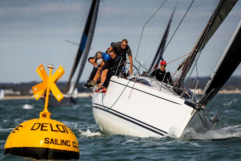 2020 Performance 40 class winner - Rob Bottomley's MAT 12 Sailplane - Rolex Fastnet Race photo copyright Paul Wyeth/RORC taken at Royal Ocean Racing Club and featuring the IRC class