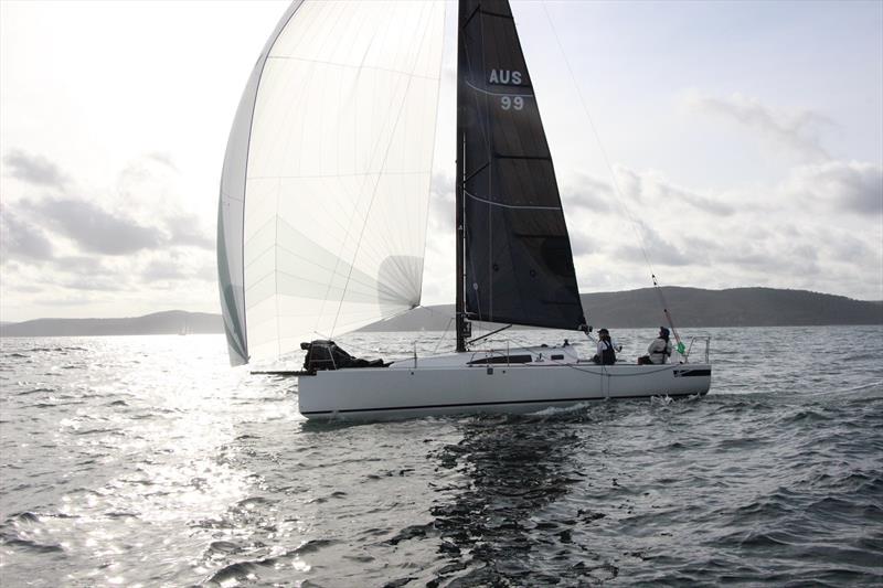 Disco Trooper was among the Double-Handed entries - Pittwater to Coffs Harbour Race photo copyright Rob McClelland taken at Royal Prince Alfred Yacht Club and featuring the IRC class