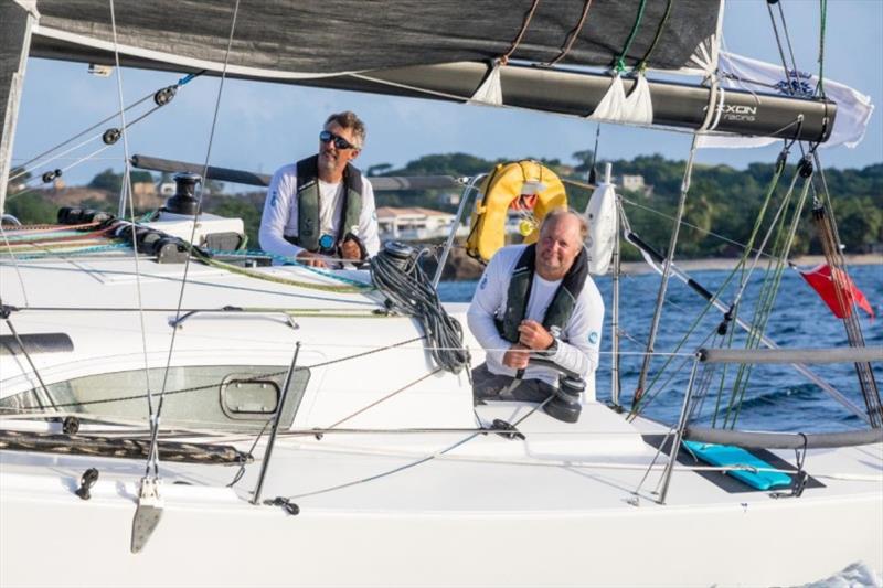 Richard Palmer and Jeremy Waitt on JPK 10.10 Jangada - RORC 2020 Yacht of the Year following a big season that started with outright victory in the Transatlantic Race and ended with their winning the IRC Two-Handed Autumn Series photo copyright Arthur Daniel taken at Royal Ocean Racing Club and featuring the IRC class