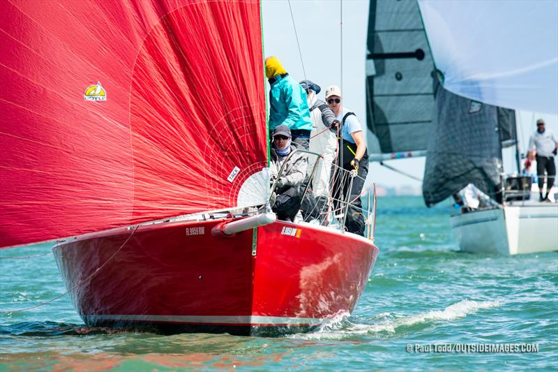 2021 Helly Hansen NOOD Regatta St. Petersburg photo copyright Paul Todd / www.outsideimages.com taken at St. Petersburg Yacht Club, Florida and featuring the IRC class