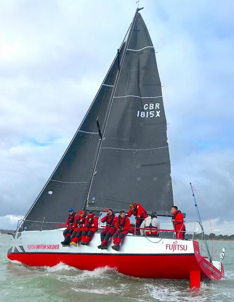 Fujitsu British Soldier photo copyright RORC taken at Royal Ocean Racing Club and featuring the IRC class