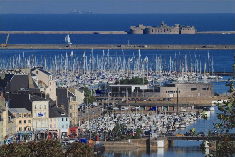 Cherbourg's Port Chantereyne will host the Rolex Fastnet Race fleet photo copyright JM enault ville de Cherbourg en Cotentin taken at Royal Ocean Racing Club and featuring the IRC class