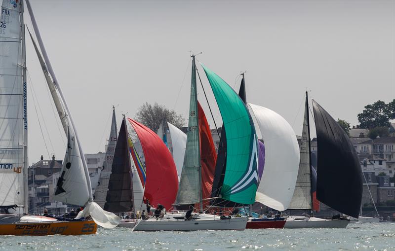 IRC Four start - 2021 Myth of Malham Cup photo copyright Paul Wyeth / RORC taken at Royal Ocean Racing Club and featuring the IRC class