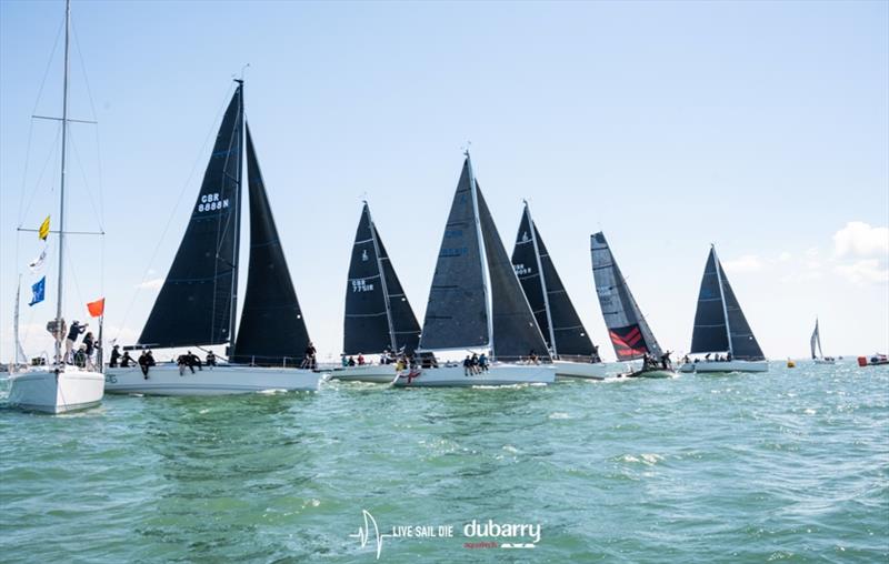 Dubarry Aquatech Women's Open Keelboat Championships 2021 photo copyright Patrick Condy / Live Sail Die taken at Royal Southern Yacht Club and featuring the IRC class