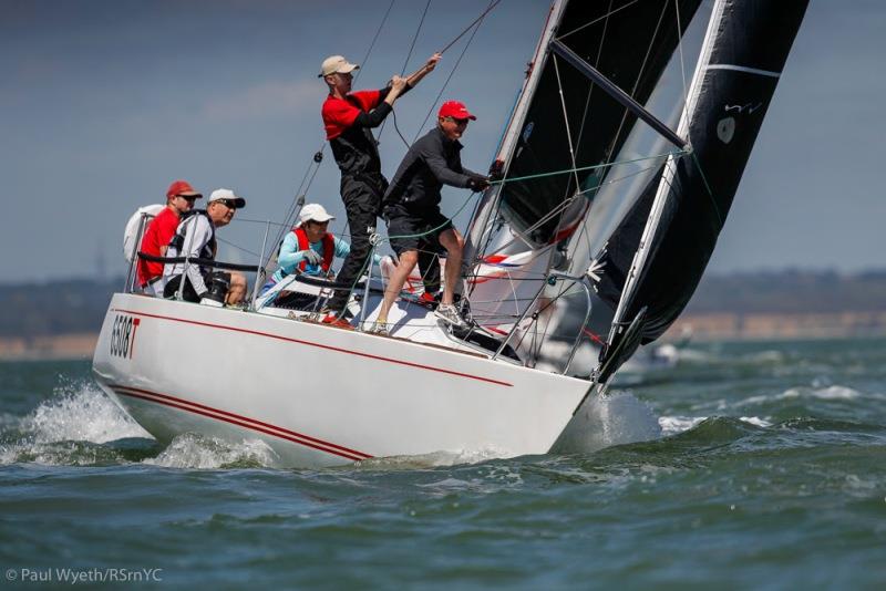 Mustang 30 Gr8 Banter - Champagne Charlie June Regatta photo copyright Paul Wyeth / RSrnYC taken at Royal Southern Yacht Club and featuring the IRC class