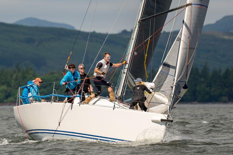 Banshee in the Saturn Sails Mudhook Regatta 2021 photo copyright Neill Ross / www.neillrossphoto.co.uk taken at Mudhook Yacht Club and featuring the IRC class