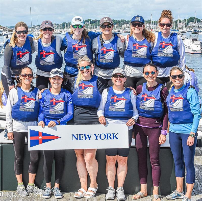 Congratulations to the winners of the Thayer Trophy - Women's Invitational Team Race Regatta photo copyright Bruce Durkee taken at Corinthian Yacht Club of Marblehead and featuring the IRC class