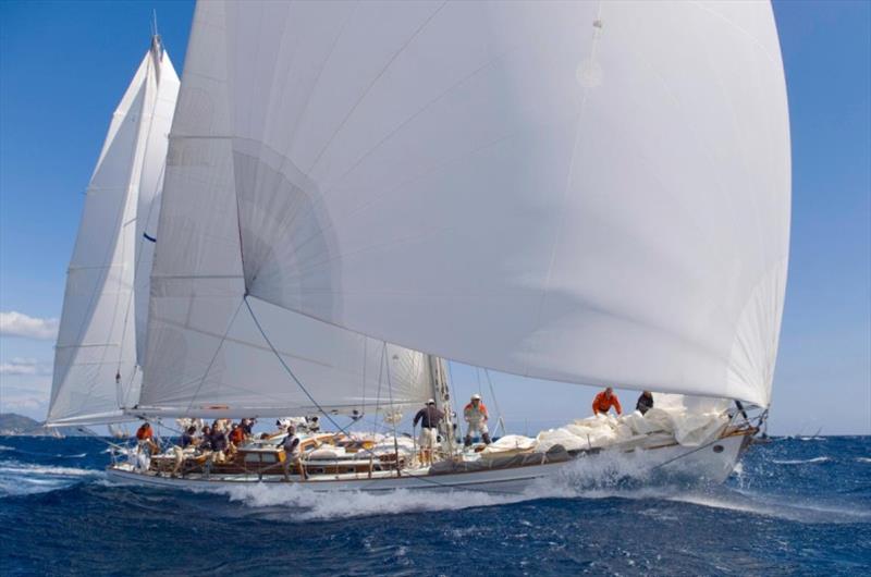 Celebrating the 60th anniversary of her line honours victory - the Italian owned 1961 van de Stadt-designed 73ft ketch Stormvogel. - photo © Stormvogel