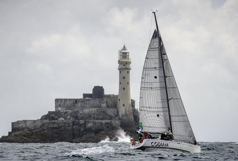 Seventh Rolex Fastnet Race for Nicolas Loday and Jean Claude Nicoleau - Grand Soleil 43 Codiam - photo © Rolex / Kurt Arrigo