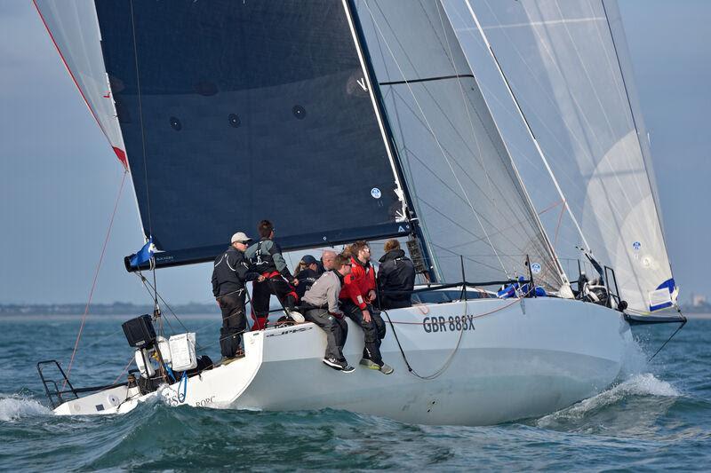 Tom Kneen's JPK 1180 Sunrise - helping to foster offshore sailing opportunities for under 35s  photo copyright Rick Tomlinson / www.rick-tomlinson.com taken at Royal Ocean Racing Club and featuring the IRC class