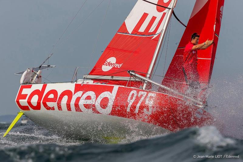 Team Edenred is one of 37 Class40s in the 2021 Rolex Fastnet Race - photo © Jean-Marie Liot