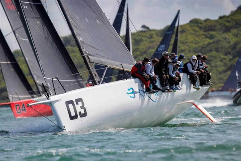 RORC Commodore James Neville's HH42 Ino XXX photo copyright Paul Wyeth / pwpictures.com taken at Royal Ocean Racing Club and featuring the IRC class