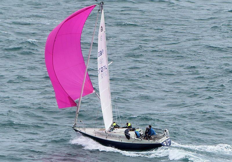 Bandit 2 in the Rossborough Round the Island Race photo copyright William Harris taken at Royal Channel Islands Yacht Club and featuring the IRC class