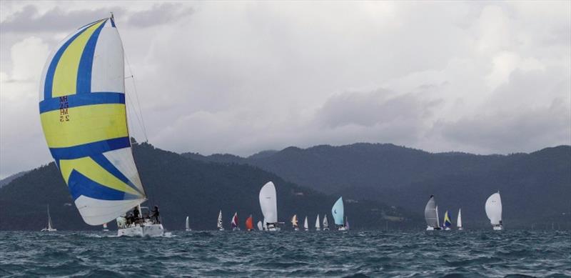 The fleet spreads out on Pioneer Bay - 2021 Airlie Beach Race Week - photo © Shirley Wodson / ABRW