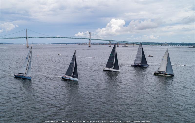2021 Conanicut Yacht Club Around the Island Race photo copyright Stephen R Cloutier taken at Conanicut Yacht Club and featuring the IRC class