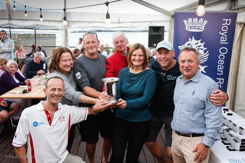 Prizegiving - RORC Castle Rock Race - photo © Paul Wyeth