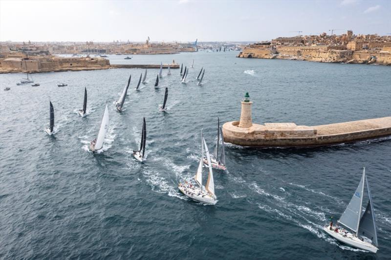 2021 Rolex Middle Sea Race - Day 1 photo copyright Kurt Arrigo / Rolex taken at Royal Malta Yacht Club and featuring the IRC class