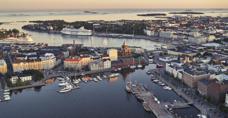 Competitors in the RORC Baltic Sea Race boats will be docked in the city centre of Helsinki (Katajanokka Harbour) - photo © Kari Ylitalo / Helsinki Marketing