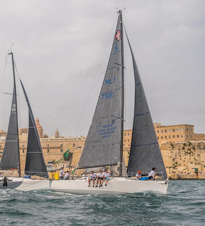 JYS Jan during the 2021 Rolex Middle Sea Race photo copyright Kurt Arrigo / Rolex taken at Royal Malta Yacht Club and featuring the IRC class