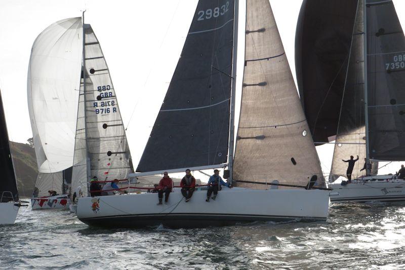 Day 1 of the PR Systems and B&G Icicle Series at Royal Western, Plymouth photo copyright Nicola Davies taken at Royal Western Yacht Club, England and featuring the IRC class