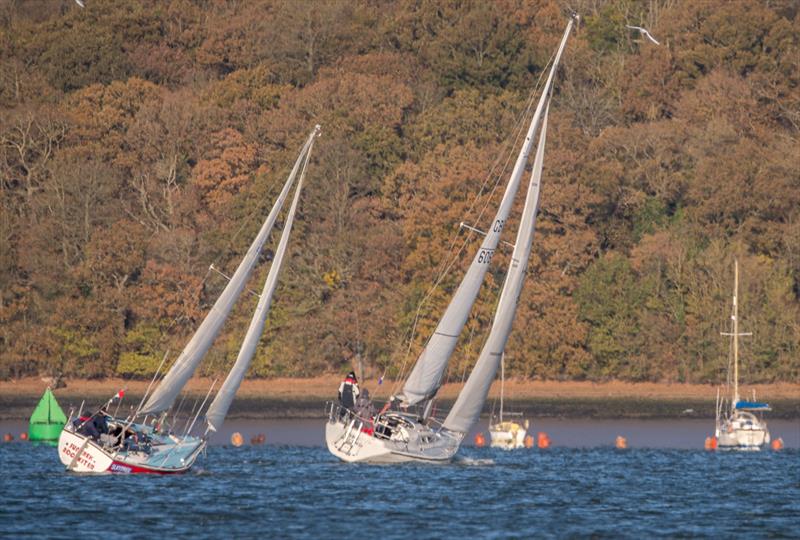 Wizard during the Medway Yacht Club Cruiser Autumn Series 2021 photo copyright Paul Babington taken at Medway Yacht Club and featuring the IRC class