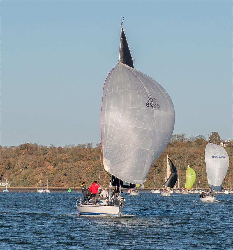 Reefer X during the Medway Yacht Club Cruiser Autumn Series 2021 photo copyright Paul Babington taken at Medway Yacht Club and featuring the IRC class