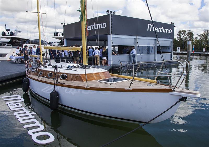 Katwinchar lovingly restored by Maritimo artisans photo copyright Maritimo taken at  and featuring the IRC class