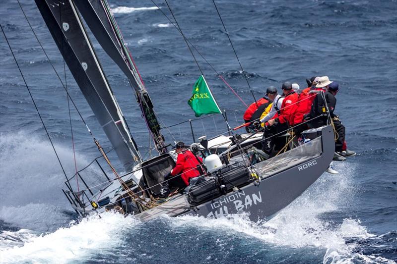 Matt Allen and Ichi Ban hunting a record-equalling third overall win in the Rolex Sydney Hobart Yacht Race photo copyright Rolex / Andrea Francolini taken at Cruising Yacht Club of Australia and featuring the IRC class
