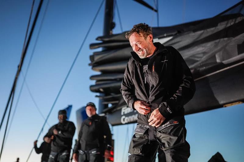 LawConnect owner and skipper Christian Beck after finishing the 2021 Rolex Sydney Hobart Yacht Race - photo © Salty Dingo
