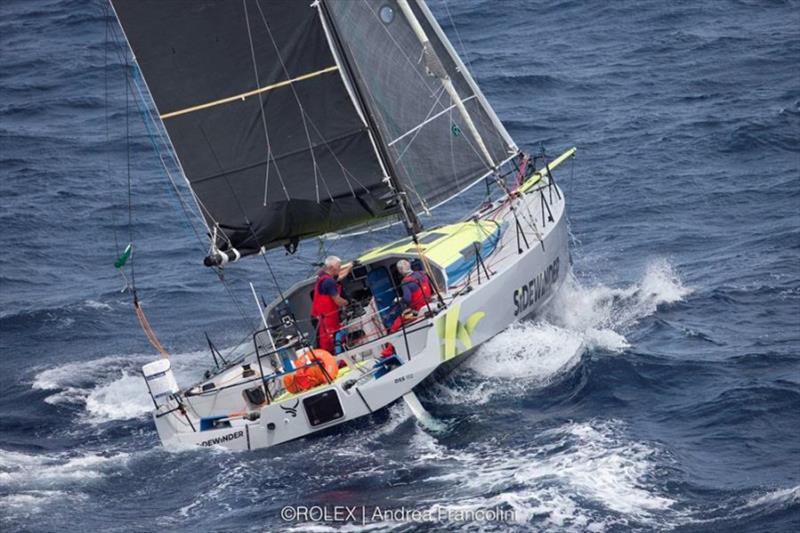 The Akilaria RC2 Sidewinder streaks out to sea - 2021 CYCA Rolex Sydney Hobart Yacht Race photo copyright Rolex / Andrea Francolini taken at  and featuring the IRC class