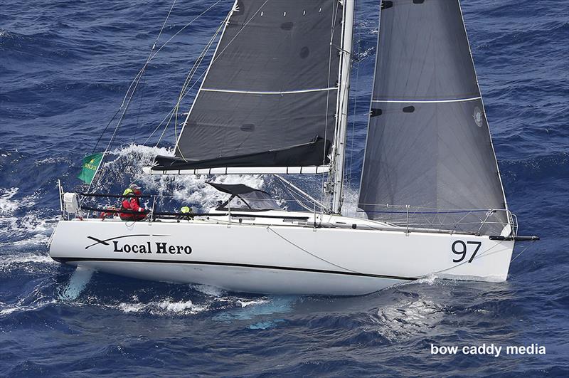 Sydney 36CR Local Hero in the Two-Handed Division 2021 Sydney Hobart Race - photo © Bow Caddy Media