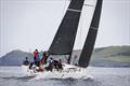 Franco Niggeler's Kuka3 arrives at the Wicklow finish of the SSE Renewables Round Ireland Race to take line honours © David Branigan / Oceansport