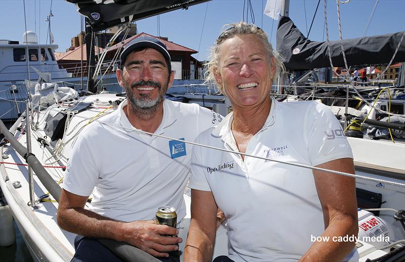 Campbell Geeves and Wendy Tuck in Hobart - photo © Bow Caddy Media