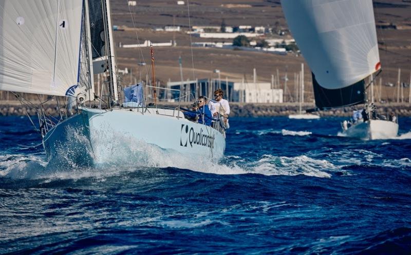 Jacques Pelletier's Milon 41 L'Ange de Milon (FRA) is now leading the IRC One on the water photo copyright James Mitchell / RORC taken at Royal Ocean Racing Club and featuring the IRC class