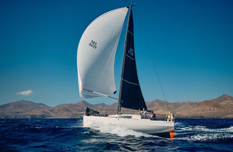 Jangada, Richard Palmer's JPK 1010 at the start of the RORC Transatlantic Race in Lanzarote - photo © James Mitchell / RORC