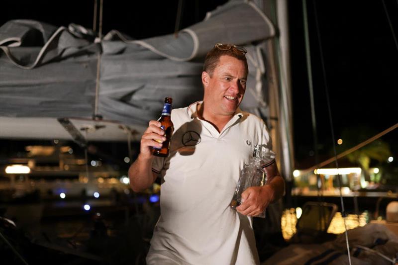 Martin Westcott said it was really tough racing but: `We are super-happy with the trophy - Viva Chile!” - photo © Arthur Daniel / RORC