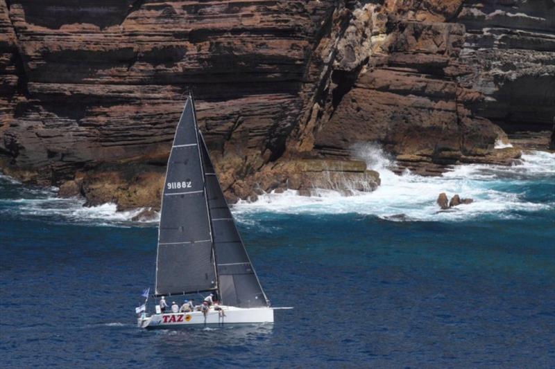 The Reichel Pugh 37 Taz will be be flying the flag for Antiguan once again. Owner, Bernie Evan-Wong has competed in every edition of the RORC Caribbean 600 and will be competing in the highly competitive IRC One - photo © Tim Wright / photoaction.com