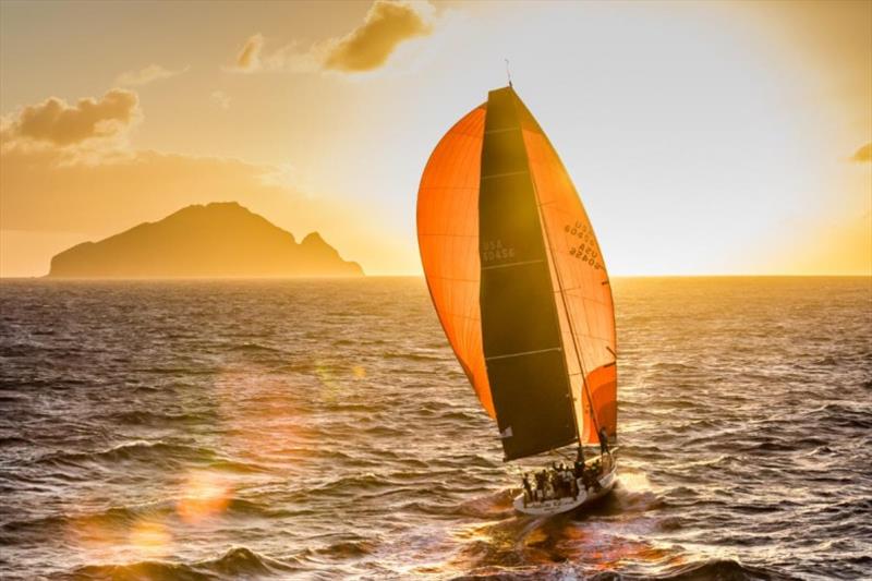 Crews experience magnificent scenery, such as the uninhabited island of Redonda, as they race around 11 islands on the RORC Caribbean 600 course photo copyright Arthur Daniel / RORC taken at Royal Ocean Racing Club and featuring the IRC class