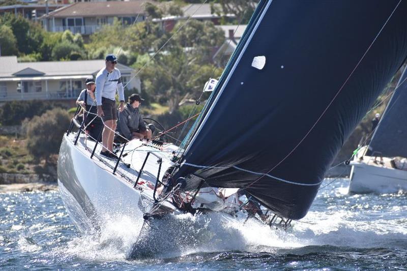 Advantedge competing in the Banjo's Shoreline Crown Series Bellerive Regatta photo copyright Jane Austin taken at Bellerive Yacht Club and featuring the IRC class