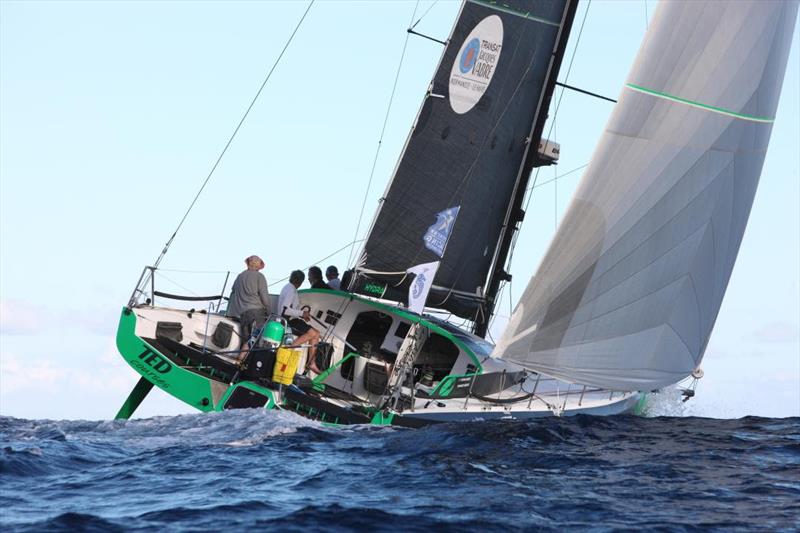 The Owen Clarke designed Finimmo was sailed by a team of four co-skippers; Herve Thomas, Benoit de Froidmont, Gerald Veniard and four-time Vendée Globe sailor Kito de Pavant - RORC Caribbean 600 - photo © Tim Wright / Photoaction.com