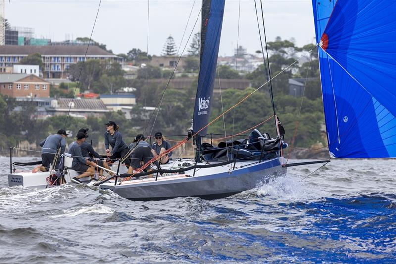 The ladies had Kukukerchu going in the Super 30s - Sydney Harbour Regatta photo copyright Andrea Francolini taken at Middle Harbour Yacht Club and featuring the IRC class