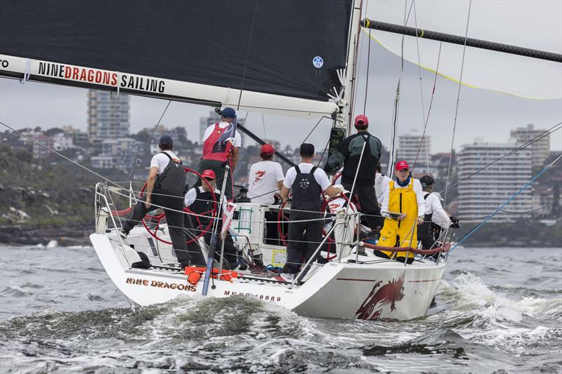 Nine Dragons scored the IRC Open win at the 2022 Sydney Harbour Regatta photo copyright Andrea Francolini / MHYC taken at Middle Harbour Yacht Club and featuring the IRC class