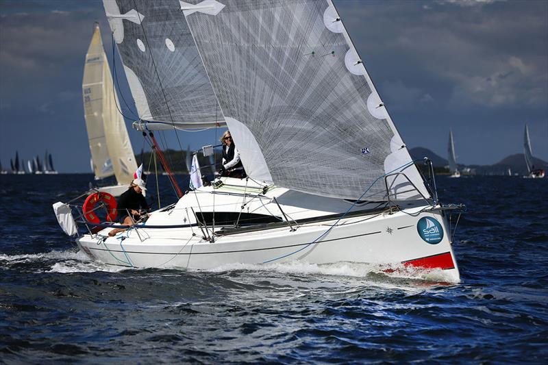 Hell's Bells gets around - here she is competing at Sail Port Stephens - Club Marine Pittwater to Coffs Harbour Yacht Race - photo © Mark Rothfield