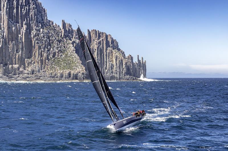 Ichi Ban on the way on to winning the 2021 Rolex Sydney Hobart photo copyright Rolex / Andrea Francolini taken at Royal Prince Alfred Yacht Club and featuring the IRC class