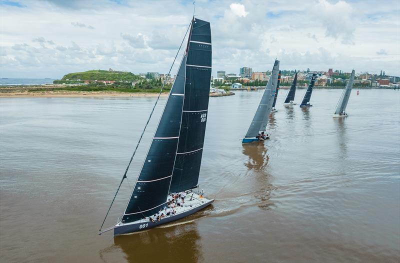 Harbour start was anything but sizzling on SailFest Newcastle Day 1 photo copyright Salty Dingo taken at Newcastle Cruising Yacht Club and featuring the IRC class