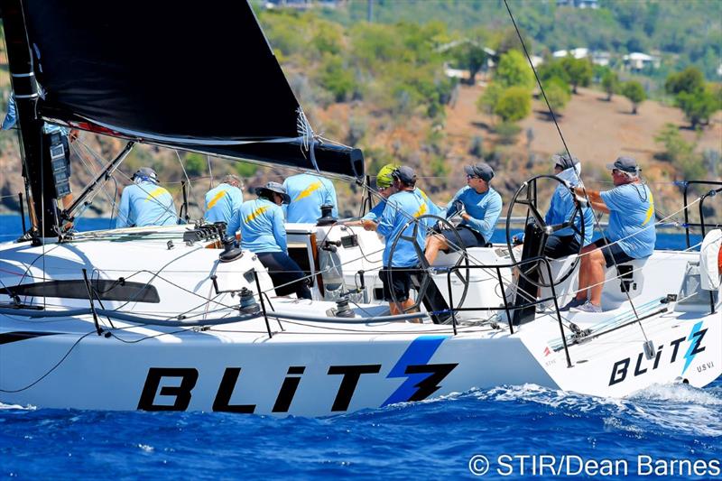 The USVI's Peter Corr's Blitz, CSA 2 winner at the 48th St. Thomas International Regatta photo copyright Dean Barnes / STIR taken at St. Thomas Yacht Club and featuring the IRC class